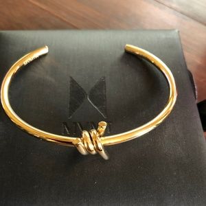MVMT Single Barbed Cuff Bracelet - gold